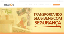 Desktop Screenshot of heliostransportes.com.br